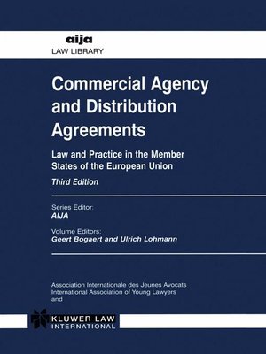 cover image of Commercial Agency and Distribution Agreements